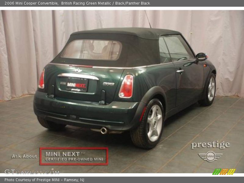British Racing Green Metallic / Black/Panther Black 2006 Mini Cooper Convertible