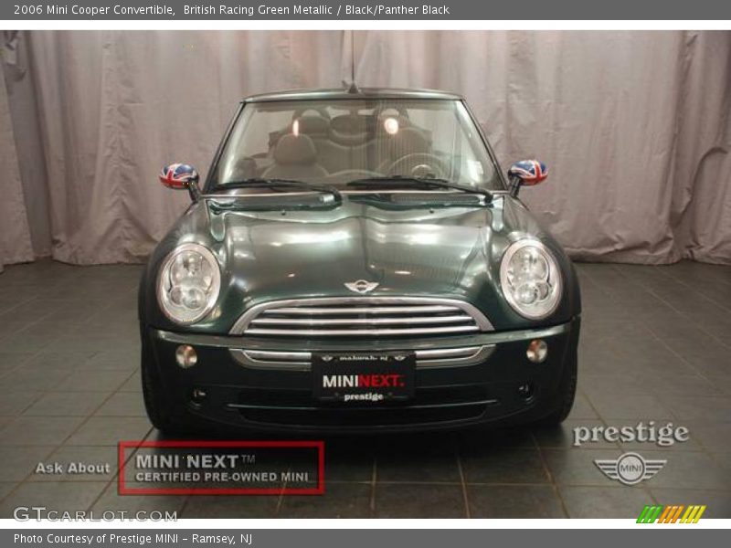 British Racing Green Metallic / Black/Panther Black 2006 Mini Cooper Convertible