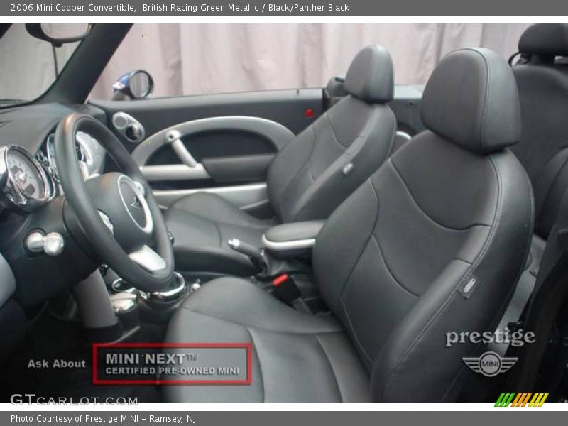 British Racing Green Metallic / Black/Panther Black 2006 Mini Cooper Convertible