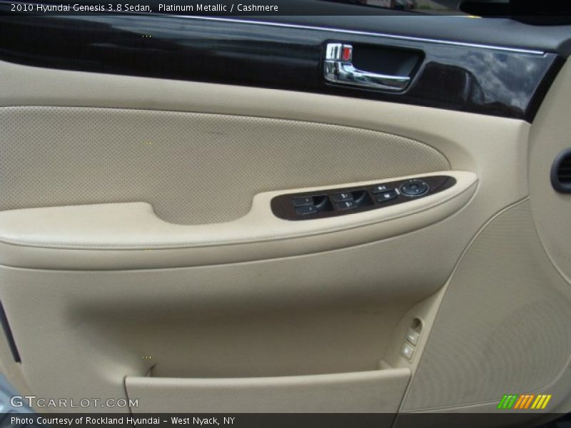 Platinum Metallic / Cashmere 2010 Hyundai Genesis 3.8 Sedan