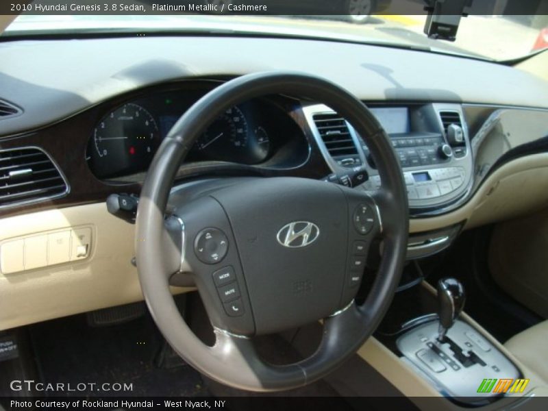 Platinum Metallic / Cashmere 2010 Hyundai Genesis 3.8 Sedan