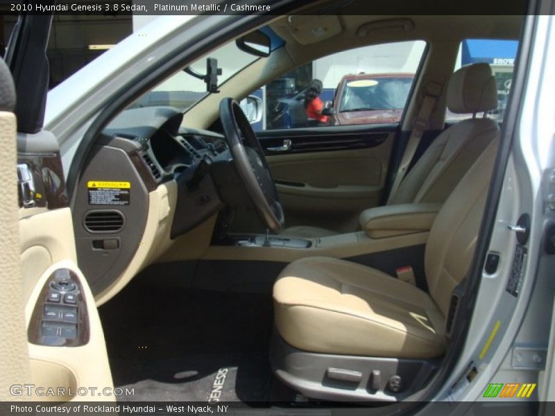 Platinum Metallic / Cashmere 2010 Hyundai Genesis 3.8 Sedan