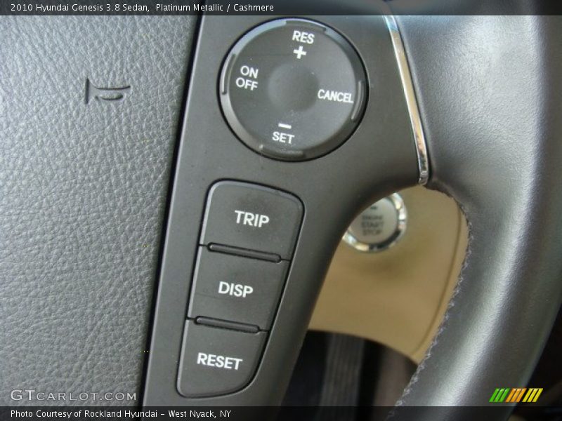 Platinum Metallic / Cashmere 2010 Hyundai Genesis 3.8 Sedan