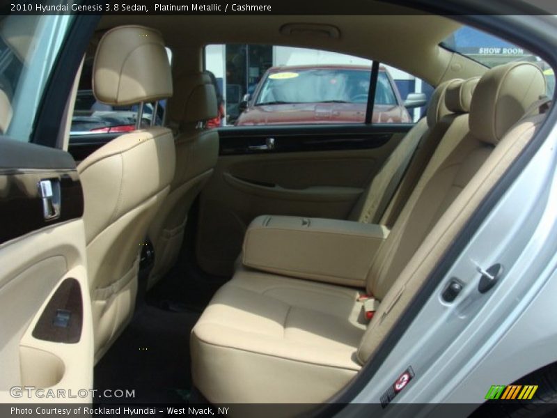 Platinum Metallic / Cashmere 2010 Hyundai Genesis 3.8 Sedan
