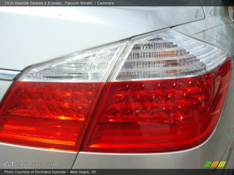 Platinum Metallic / Cashmere 2010 Hyundai Genesis 3.8 Sedan