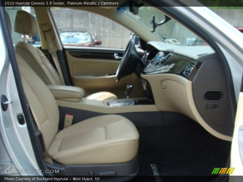 Platinum Metallic / Cashmere 2010 Hyundai Genesis 3.8 Sedan