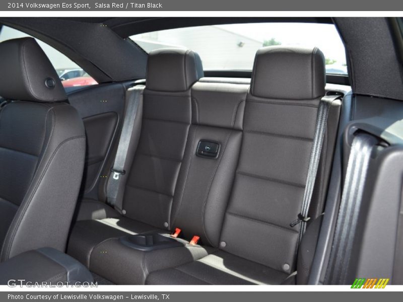 Salsa Red / Titan Black 2014 Volkswagen Eos Sport