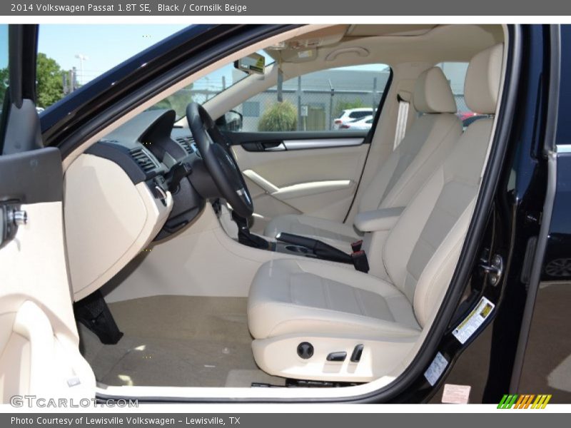 Black / Cornsilk Beige 2014 Volkswagen Passat 1.8T SE