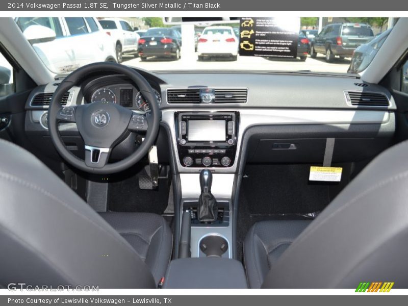 Tungsten Silver Metallic / Titan Black 2014 Volkswagen Passat 1.8T SE