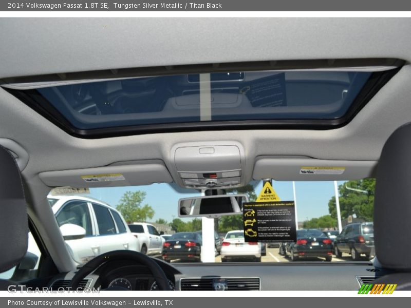 Tungsten Silver Metallic / Titan Black 2014 Volkswagen Passat 1.8T SE