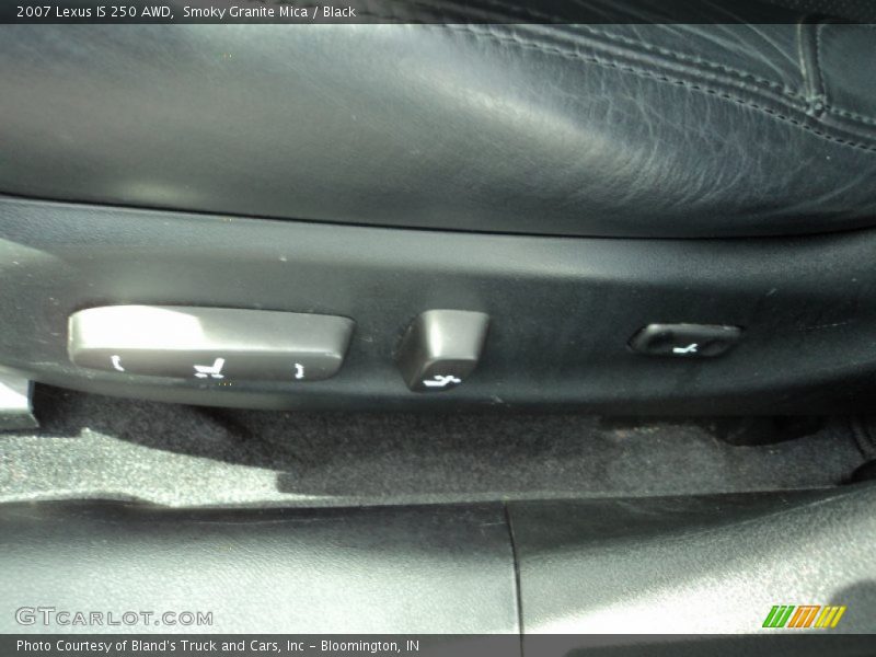 Smoky Granite Mica / Black 2007 Lexus IS 250 AWD