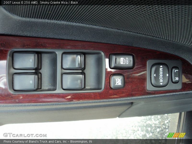 Smoky Granite Mica / Black 2007 Lexus IS 250 AWD
