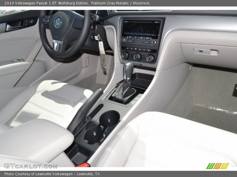 Platinum Gray Metallic / Moonrock 2014 Volkswagen Passat 1.8T Wolfsburg Edition