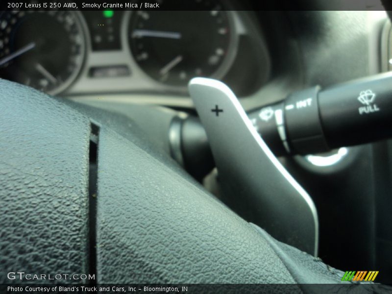 Smoky Granite Mica / Black 2007 Lexus IS 250 AWD
