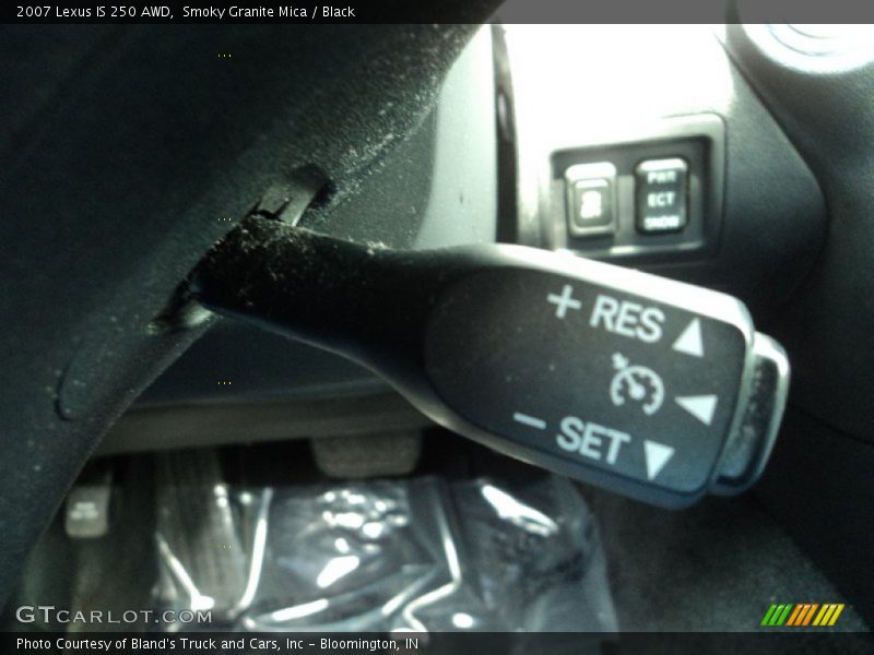 Smoky Granite Mica / Black 2007 Lexus IS 250 AWD