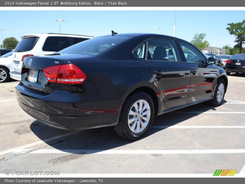 Black / Titan Black 2014 Volkswagen Passat 1.8T Wolfsburg Edition