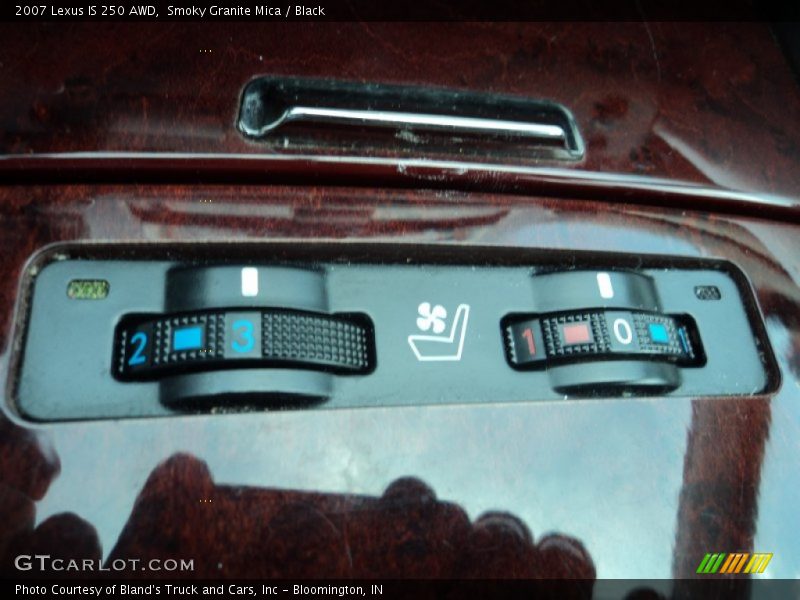 Smoky Granite Mica / Black 2007 Lexus IS 250 AWD