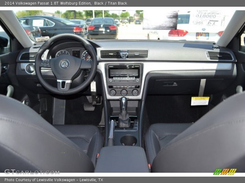 Black / Titan Black 2014 Volkswagen Passat 1.8T Wolfsburg Edition
