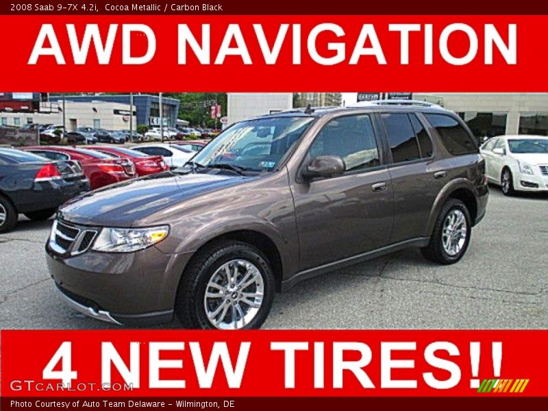 Cocoa Metallic / Carbon Black 2008 Saab 9-7X 4.2i