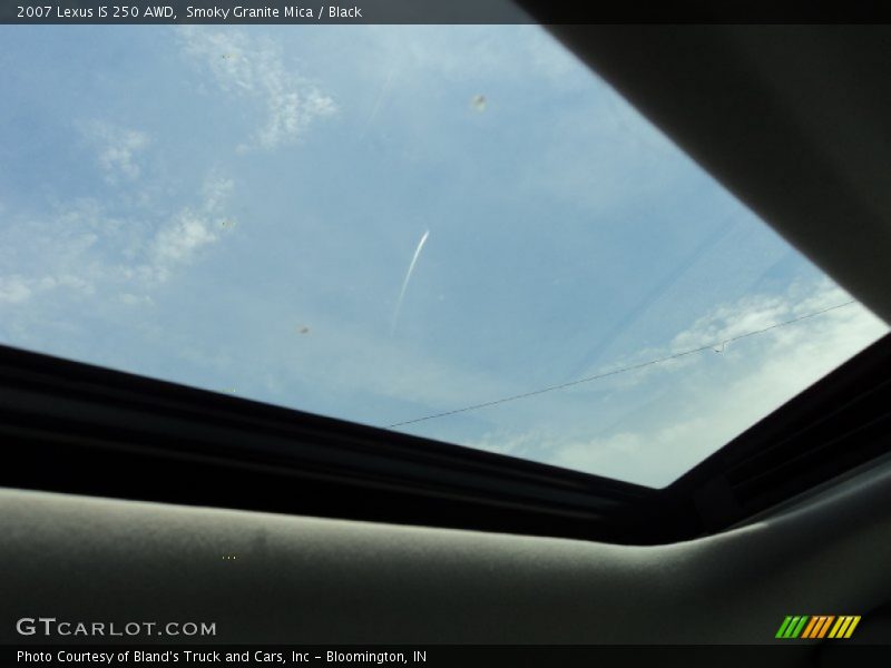 Smoky Granite Mica / Black 2007 Lexus IS 250 AWD