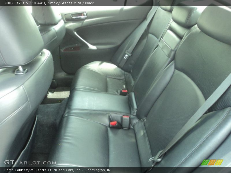 Smoky Granite Mica / Black 2007 Lexus IS 250 AWD
