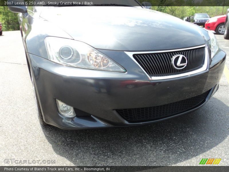Smoky Granite Mica / Black 2007 Lexus IS 250 AWD