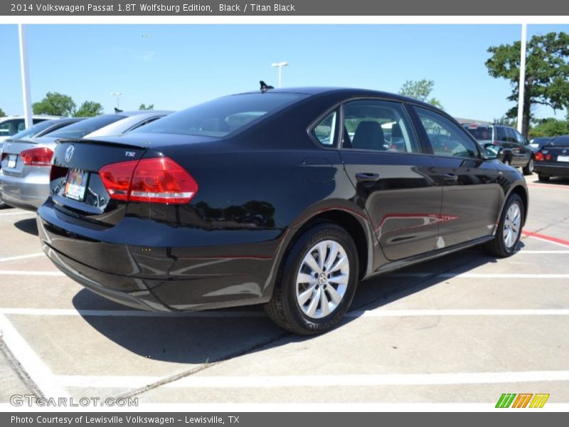 Black / Titan Black 2014 Volkswagen Passat 1.8T Wolfsburg Edition