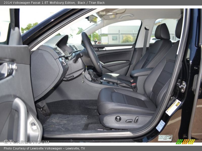 Black / Titan Black 2014 Volkswagen Passat 1.8T Wolfsburg Edition