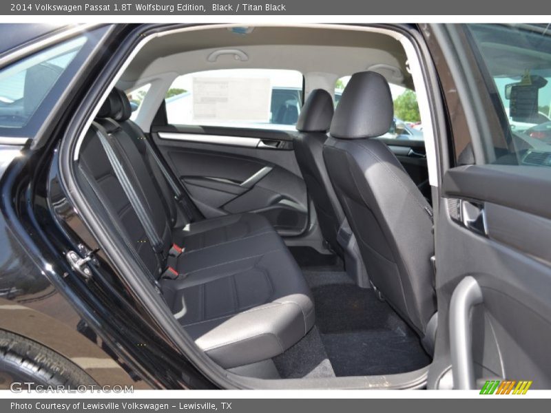 Black / Titan Black 2014 Volkswagen Passat 1.8T Wolfsburg Edition