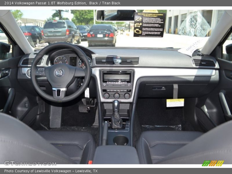 Black / Titan Black 2014 Volkswagen Passat 1.8T Wolfsburg Edition