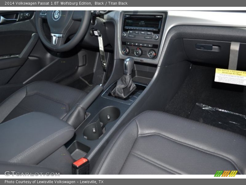 Black / Titan Black 2014 Volkswagen Passat 1.8T Wolfsburg Edition