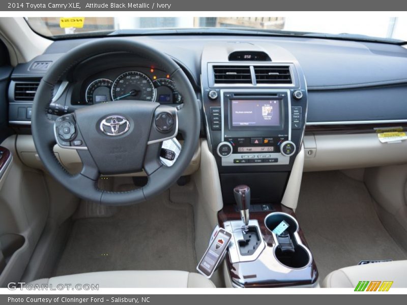 Attitude Black Metallic / Ivory 2014 Toyota Camry XLE