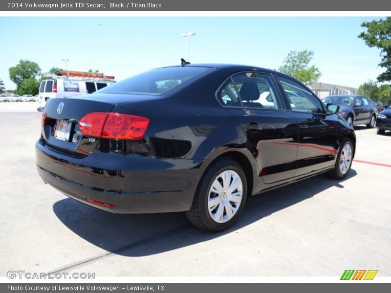Black / Titan Black 2014 Volkswagen Jetta TDI Sedan