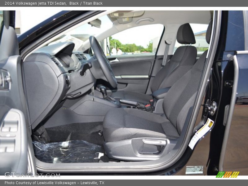 Black / Titan Black 2014 Volkswagen Jetta TDI Sedan