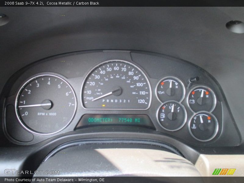 Cocoa Metallic / Carbon Black 2008 Saab 9-7X 4.2i