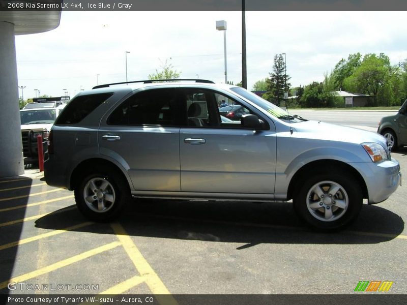 Ice Blue / Gray 2008 Kia Sorento LX 4x4