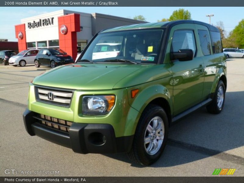 Kiwi Green Metallic / Gray/Black 2008 Honda Element EX AWD