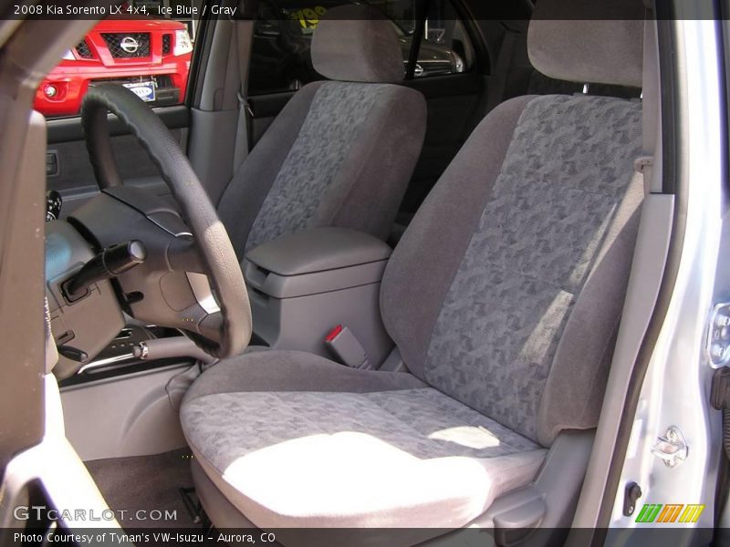 Ice Blue / Gray 2008 Kia Sorento LX 4x4