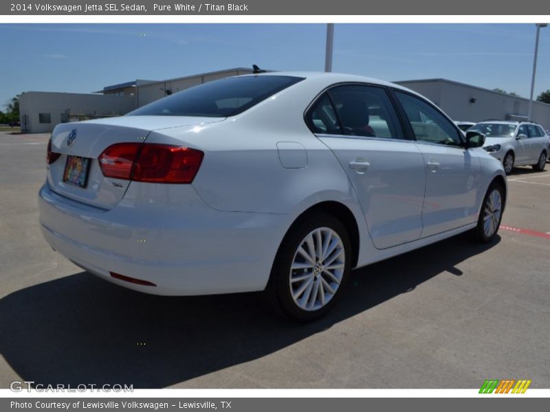 Pure White / Titan Black 2014 Volkswagen Jetta SEL Sedan
