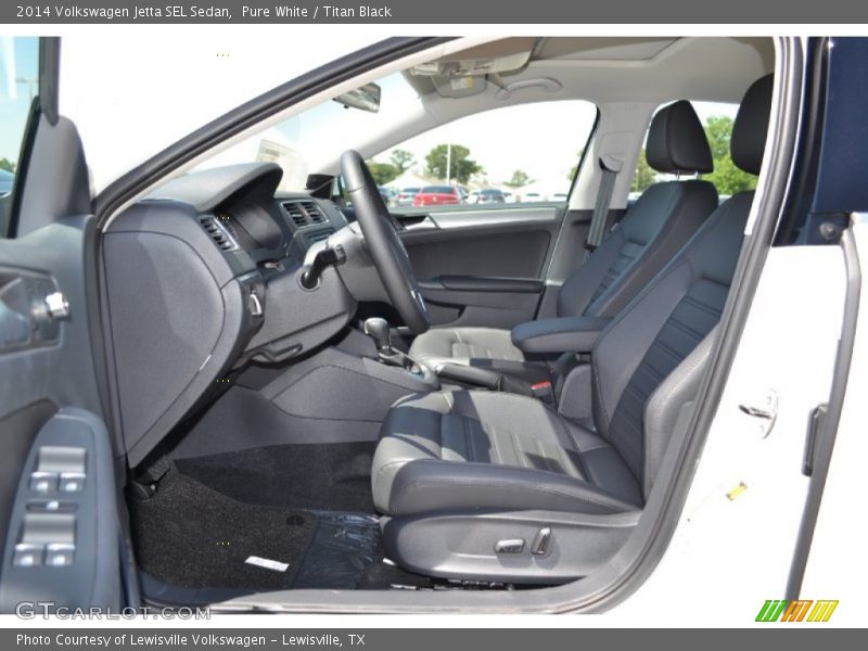 Pure White / Titan Black 2014 Volkswagen Jetta SEL Sedan
