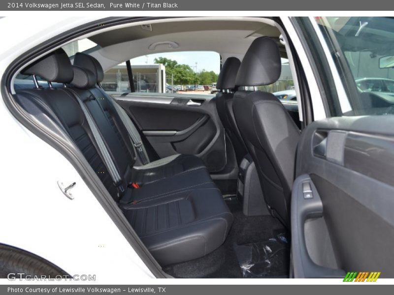 Pure White / Titan Black 2014 Volkswagen Jetta SEL Sedan