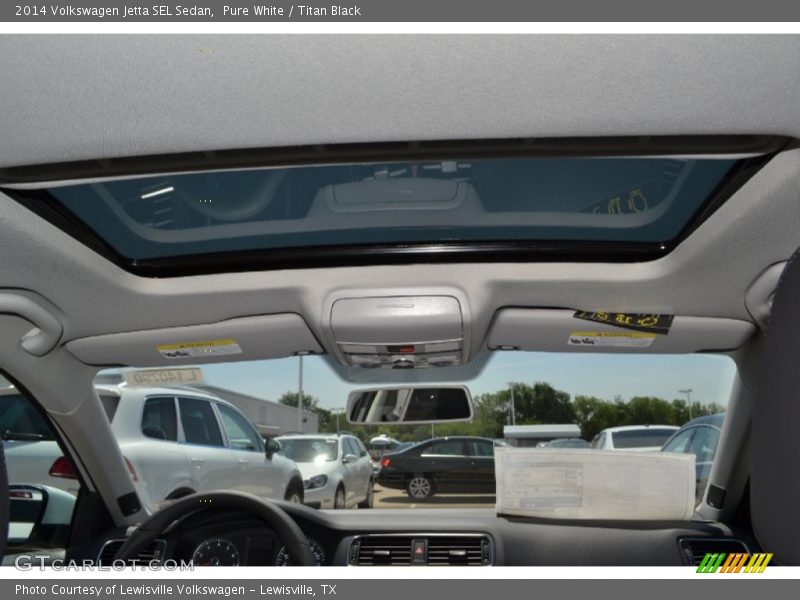 Pure White / Titan Black 2014 Volkswagen Jetta SEL Sedan