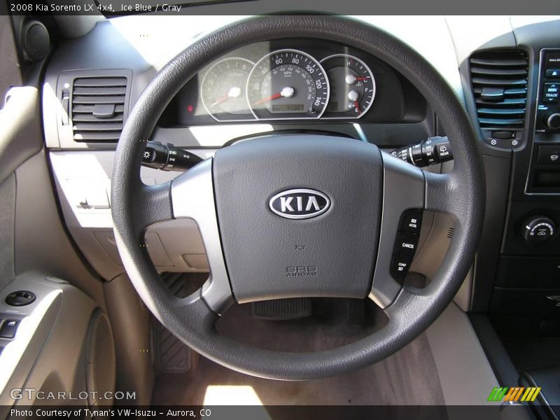 Ice Blue / Gray 2008 Kia Sorento LX 4x4