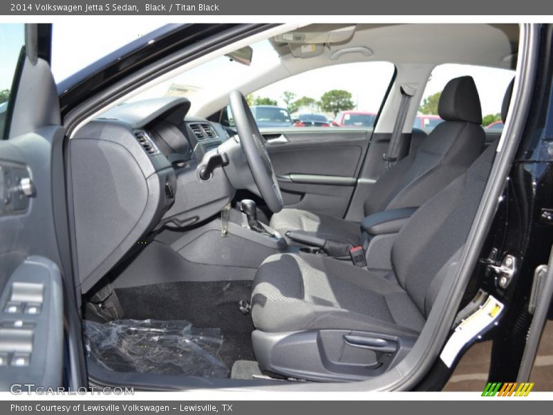 Black / Titan Black 2014 Volkswagen Jetta S Sedan
