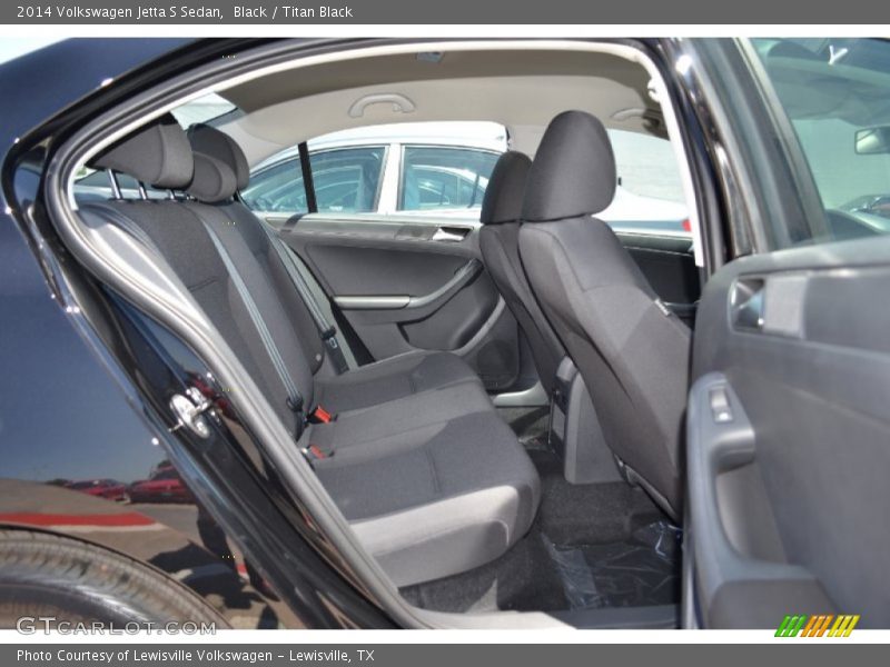 Black / Titan Black 2014 Volkswagen Jetta S Sedan