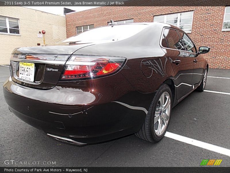 Java Brown Metallic / Jet Black 2011 Saab 9-5 Turbo4 Premium Sedan