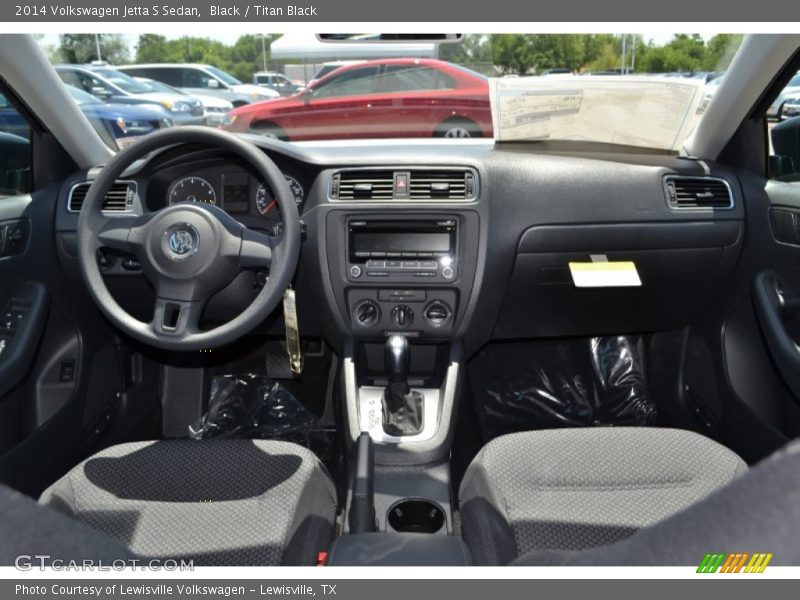 Black / Titan Black 2014 Volkswagen Jetta S Sedan