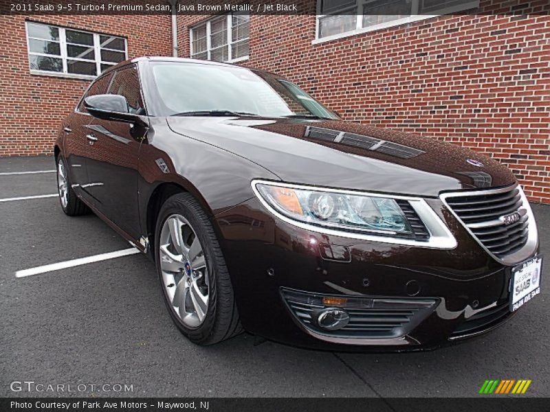 Java Brown Metallic / Jet Black 2011 Saab 9-5 Turbo4 Premium Sedan