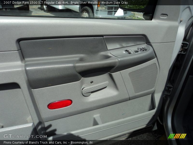 Bright Silver Metallic / Medium Slate Gray 2007 Dodge Ram 1500 SLT Regular Cab 4x4