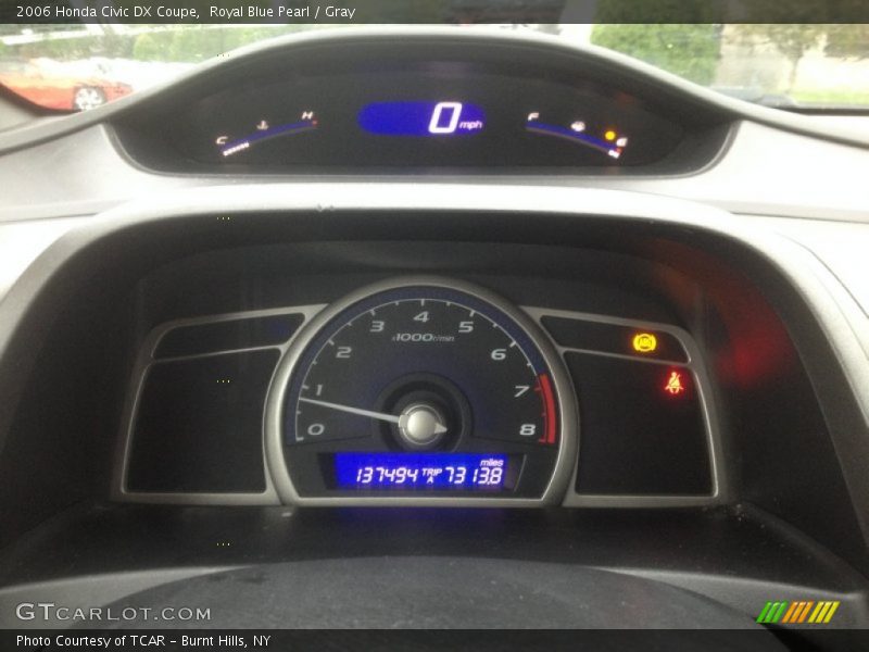  2006 Civic DX Coupe DX Coupe Gauges
